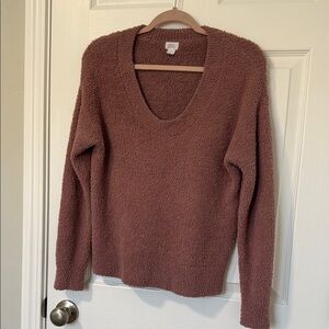 Cozy Mauve Sweater Lounge Set
